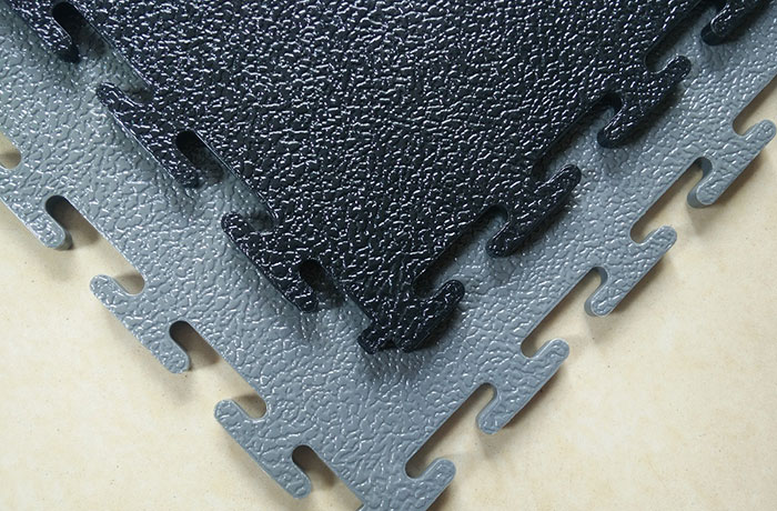 500*500 PVC interlocking tiles with scratch resistance coating—new product arrival—SETP,16TH,2015